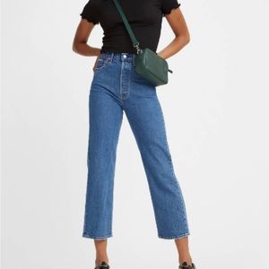 Levi’s Ribcage straight ankle Jean